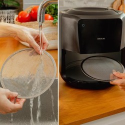 Freidora de Aire Cecotec Airfryer Cecofry Rain 5,5 Litros 1550W