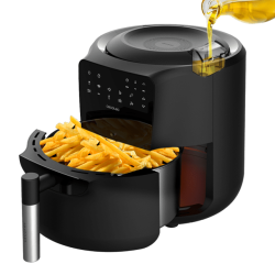 Freidora de Aire Cecotec Airfryer Cecofry Rain 5,5 Litros 1550W