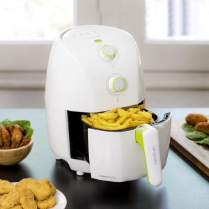 Luft Fritteuse Cecotec Airfryer Cecofry Compact Rapid Weiß 1,5 Liter 900W