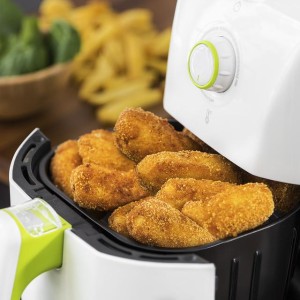 Luft Fritteuse Cecotec Airfryer Cecofry Compact Rapid Weiß 1,5 Liter 900W