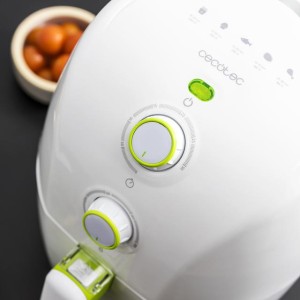 Luft Fritteuse Cecotec Airfryer Cecofry Compact Rapid Weiß 1,5 Liter 900W