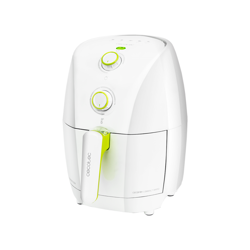 Luft Fritteuse Cecotec Airfryer Cecofry Compact Rapid Weiß 1,5 Liter 900W