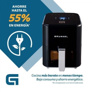 Freidora de Aire Airfryer Grunkel Black Easy Fryer 4 Litros 1200 W