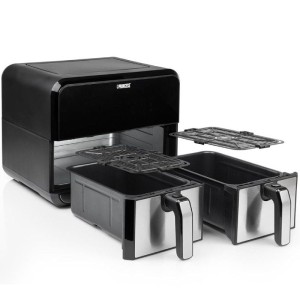 Luft Fritteuse Airfryer Princess Double Basket Airfryer 182074 8 Liter 2400 W