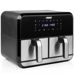Luft Fritteuse Airfryer Princess Double Basket Airfryer 182074 8 Liter 2400 W