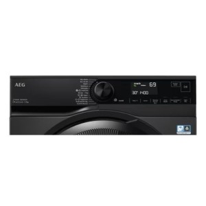 Lavadora AEG LFR7394V4B Negra 9 Kg de Capacidad Inverter 1400rpm