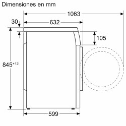 Lavadora Balay 3TS993BP Blanca 9 Kg de Capacidad 1200rpm