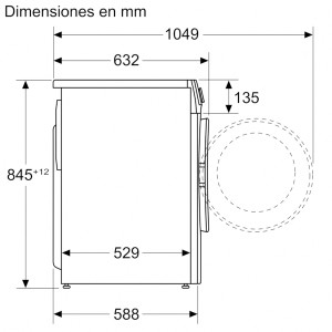 Lavadora Balay 3TS3107BD Blanca 10 Kg de Capacidad 1400rpm