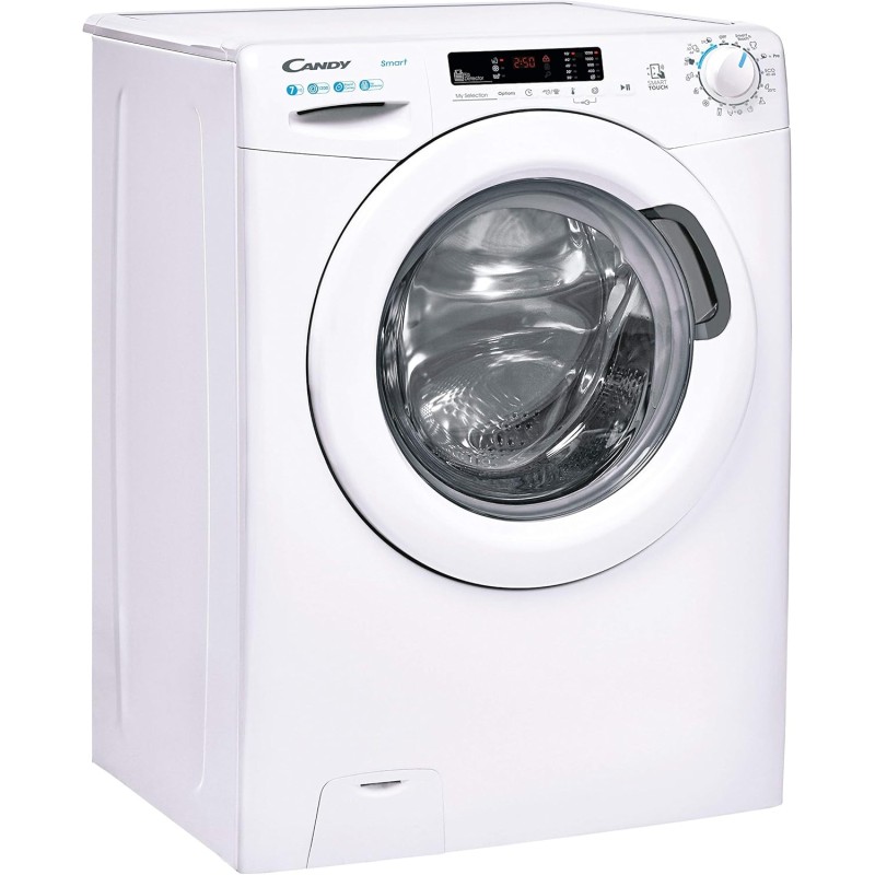 Lavadora Candy CS41272DE1S Blanca 7 Kg de Capacidad 1200rpm