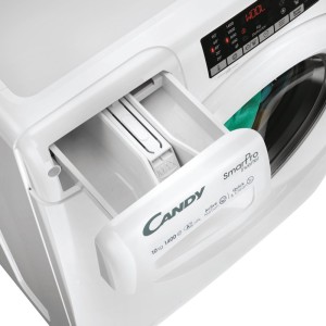 Lavadora Candy CO4104TWM1S Blanca 10 Kg de Capacidad 1400rpm