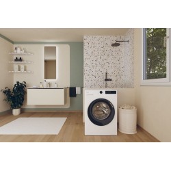 Lavadora Candy BR48B6S Blanca 8 Kg de Capacidad 1400rpm