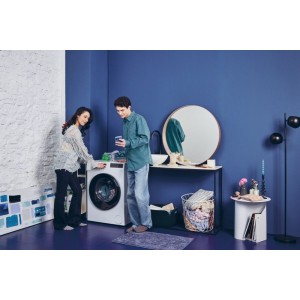 Lavadora Candy BR48B6S Blanca 8 Kg de Capacidad 1400rpm