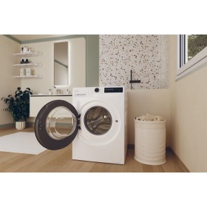 Lavadora Candy BR48B6S Blanca 8 Kg de Capacidad 1400rpm
