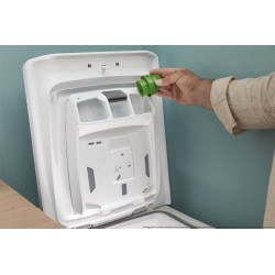 Lavadora de Carga Superior Candy TCA263D3S Blanca 6 Kg de Capacidad 1200rpm