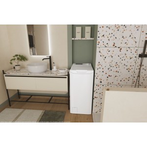 Lavadora de Carga Superior Candy TCA263D3S Blanca 6 Kg de Capacidad 1200rpm