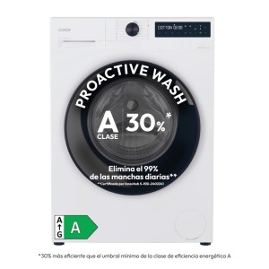 Lavadora Candy BR411BL9S Blanca 11 Kg de Capacidad 1400rpm