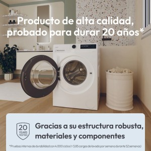 Lavadora Candy BR411BL9S Blanca 11 Kg de Capacidad 1400rpm