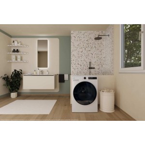 Lavadora Secadora Candy BWR4128BL8S Blanca 12 Kg / 8 Kg de Capacidad 1400rpm