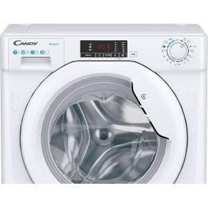 Lavadora Integrable Candy CBW48TWMES Blanca 8 Kg de Capacidad 1400rpm