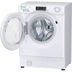 Lavadora Integrable Candy CBW48TWMES Blanca 8 Kg de Capacidad 1400rpm