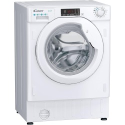 Lavadora Integrable Candy CBW48TWMES Blanca 8 Kg de Capacidad 1400rpm