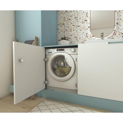 Lavadora Integrable Candy CBW48TWMES Blanca 8 Kg de Capacidad 1400rpm