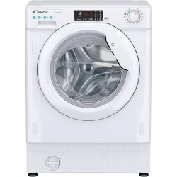 Lavadora Integrable Candy CBW48TWMES Blanca 8 Kg de Capacidad 1400rpm