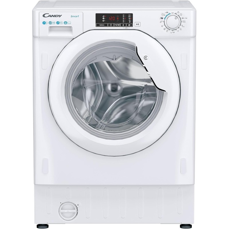 Lavadora Integrable Candy CBW48TWMES Blanca 8 Kg de Capacidad 1400rpm Lavadora Integrable Candy CBW48TWMES Blanca 8 Kg de Capacidad 1400rpm