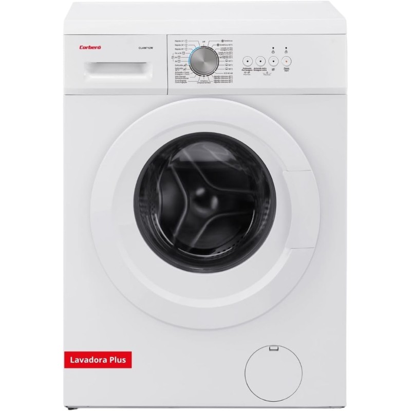 Lavadora Corbero CLAM712W Blanca 7 Kg de Capacidad 1200rpm Lavadora Corbero CLAM712W Blanca 7 Kg de Capacidad 1200rpm