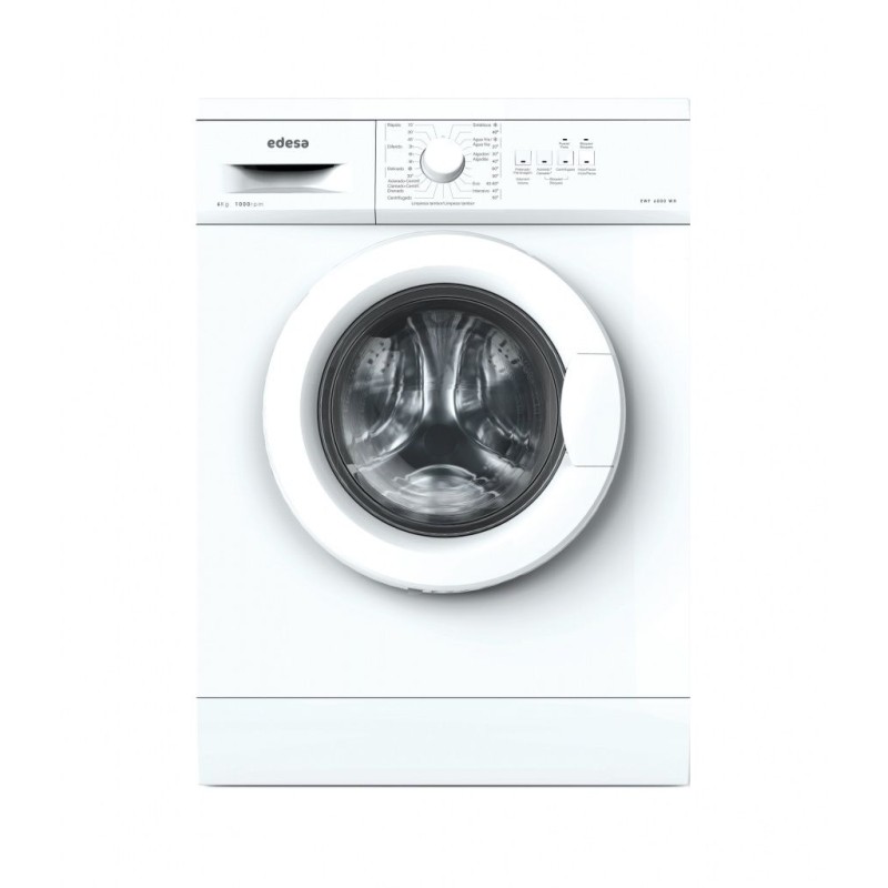 Lavadora Edesa EWF6000WH Blanca 6 Kg de Capacidad 1000rpm