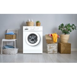 Lavadora Edesa EWF6000WH Blanca 6 Kg de Capacidad 1000rpm
