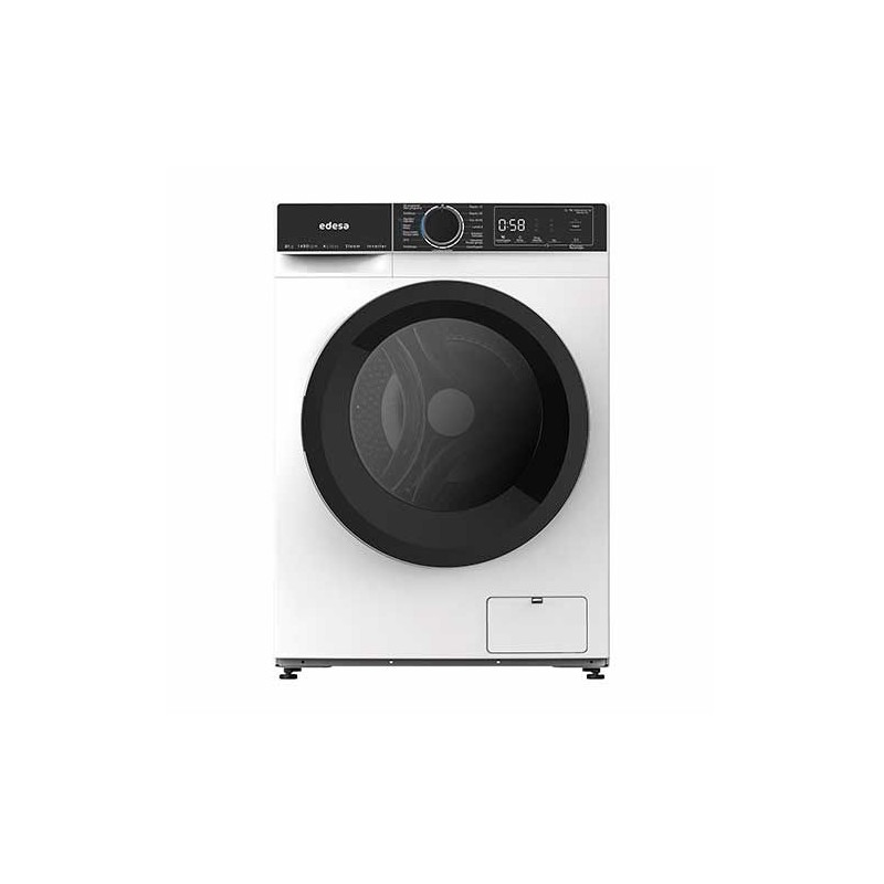 Lavadora Edesa EWF8403WH Blanca 8 Kg de Capacidad 1400rpm
