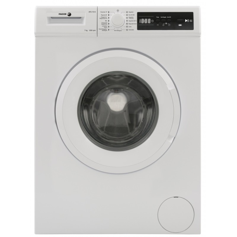 Lavadora Fagor 3FE7212 Blanca 7 Kg de Capacidad 1200rpm Lavadora Fagor 3FE7212 Blanca 7 Kg de Capacidad 1200rpm