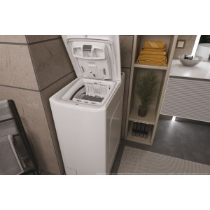Lavadora de Carga Superior Haier THASN286TM5S Blanca 8 Kg de Capacidad 1200rpm
