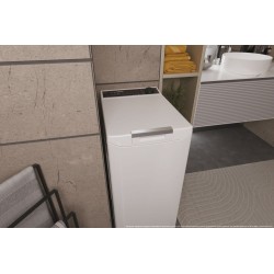 Lavadora de Carga Superior Haier THASN286TM5S Blanca 8 Kg de Capacidad 1200rpm
