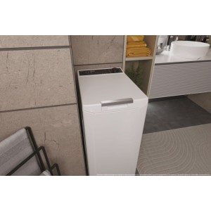 Waschmaschine der oberen Last Haier THASN286TM5S Weiß 8 kg Kapazität 1200rpm
