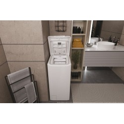 Lavadora de Carga Superior Haier THASN286TM5S Blanca 8 Kg de Capacidad 1200rpm