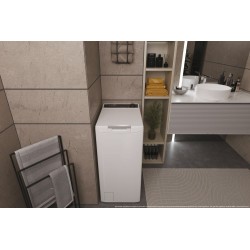 Lavadora de Carga Superior Haier THASN286TM5S Blanca 8 Kg de Capacidad 1200rpm