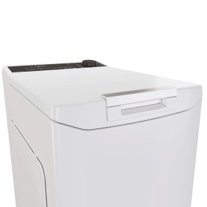 Waschmaschine der oberen Last Haier THASN286TM5S Weiß 8 kg Kapazität 1200rpm