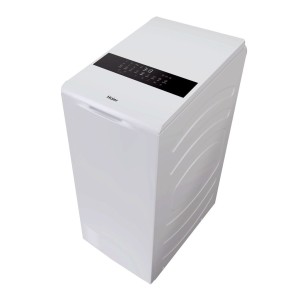 Lavadora de Carga Superior Haier HW90BPD13386US Blanca 9 Kg de Capacidad 1300rpm