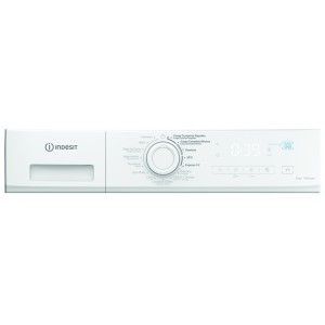 Lavadora Indesit IMA864MYTIMESPT Blanca 8 Kg de Capacidad 1400rpm