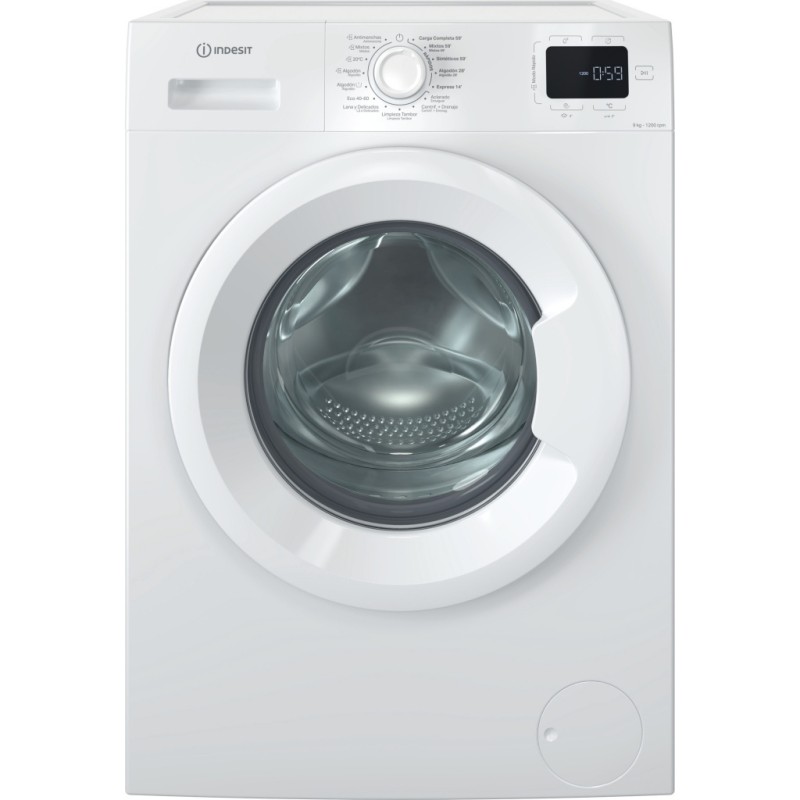 Lavadora Indesit IM962MYTIMESPT Blanca 9 Kg de Capacidad 1200rpm Lavadora Indesit IM962MYTIMESPT Blanca 9 Kg de Capacidad 1200rpm