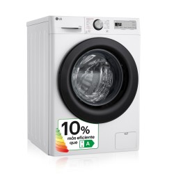 Lavadora LG F4WR5011A6F Blanca 9 Kg de Capacidad 1400rpm