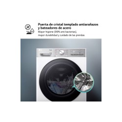 Lavadora Secadora LG F4DR9513A2W Blanco 13 / 7 Kg de Capacidad 1400rpm