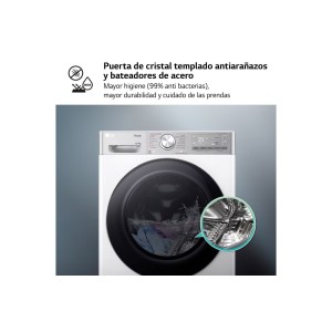 Waschmaschine Trockner LG F4DR9513A2W Schwarz 13 / 7 Kg Kapazität 1400rpm