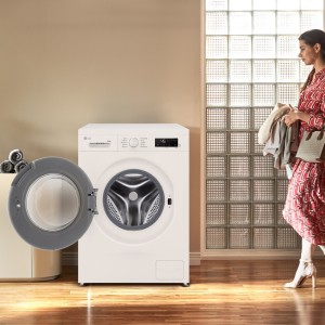 Lavadora Secadora LG W4X1085NWH Blanco 8 / 5 Kg de Capacidad 1400rpm