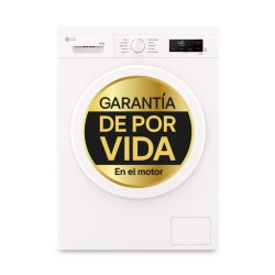 Lavadora Secadora LG W4X1085NWH Blanco 8 / 5 Kg de Capacidad 1400rpm