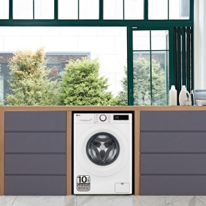 Lavadora Secadora LG F4DR5009A3W Blanco 9 / 6 Kg de Capacidad 1400rpm