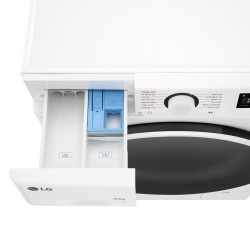Waschmaschine Trockner LG F4DR6010A0W Weiß 10 / 6 kg Kapazität 1400rpm