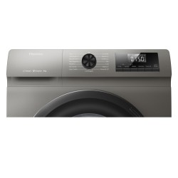 Lavadora Hisense WF1Q8041BT Inox 8 Kg de Capacidad 1400rpm